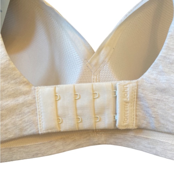 Tommy John Cool Cotton Lightly Lined Wireless Bra - 38DD - Picture 5 of 7
